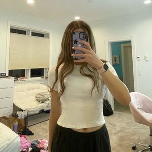 Brandy Melville White Tee